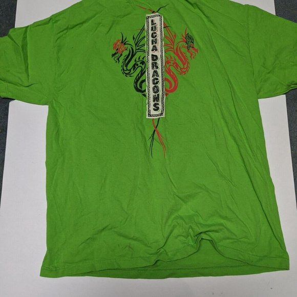 WWE Authentic Wear Wrestling The Lucha Dragons Men's T-Shirt Size: X-Large - Picture 6 of 6